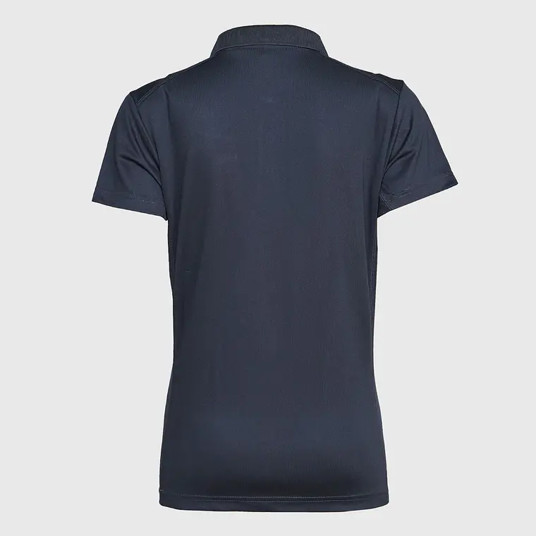 Polera cuello camisero dryfit manga corta mujer 12