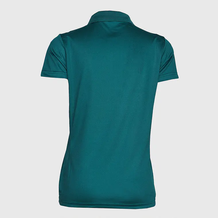 Polera cuello camisero dryfit manga corta mujer 21