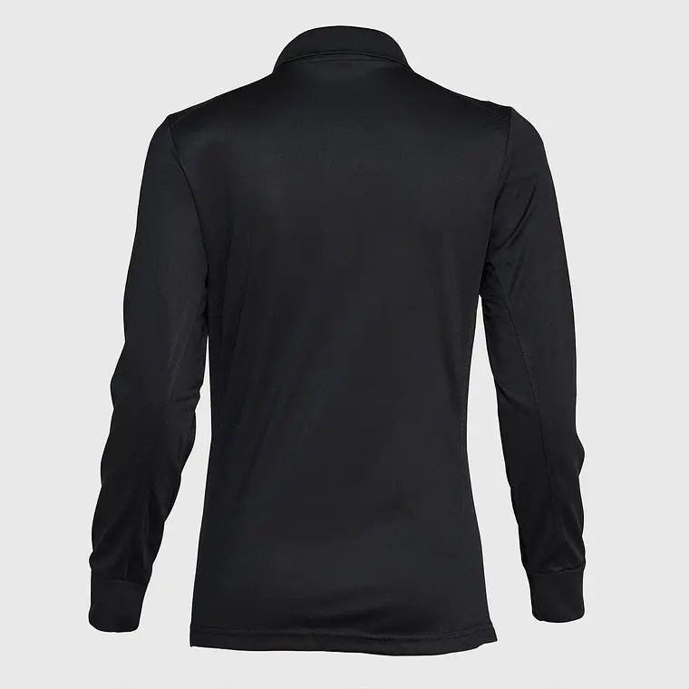 Polera cuello camisero dryfit  manga larga mujer 6