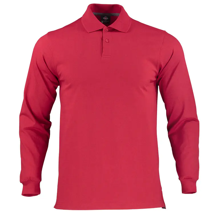 Polera cuello camisero dryfresh manga larga hombre 5