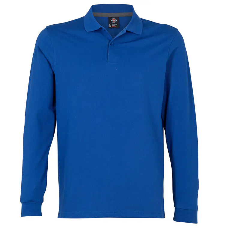 Polera cuello camisero dryfresh manga larga hombre 9