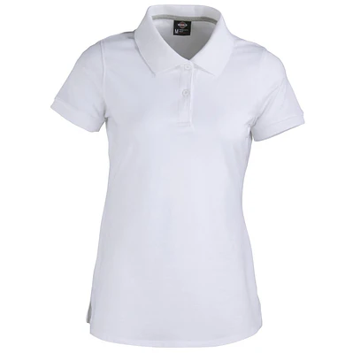 Polera cuello camisero dryfresh manga corta mujer