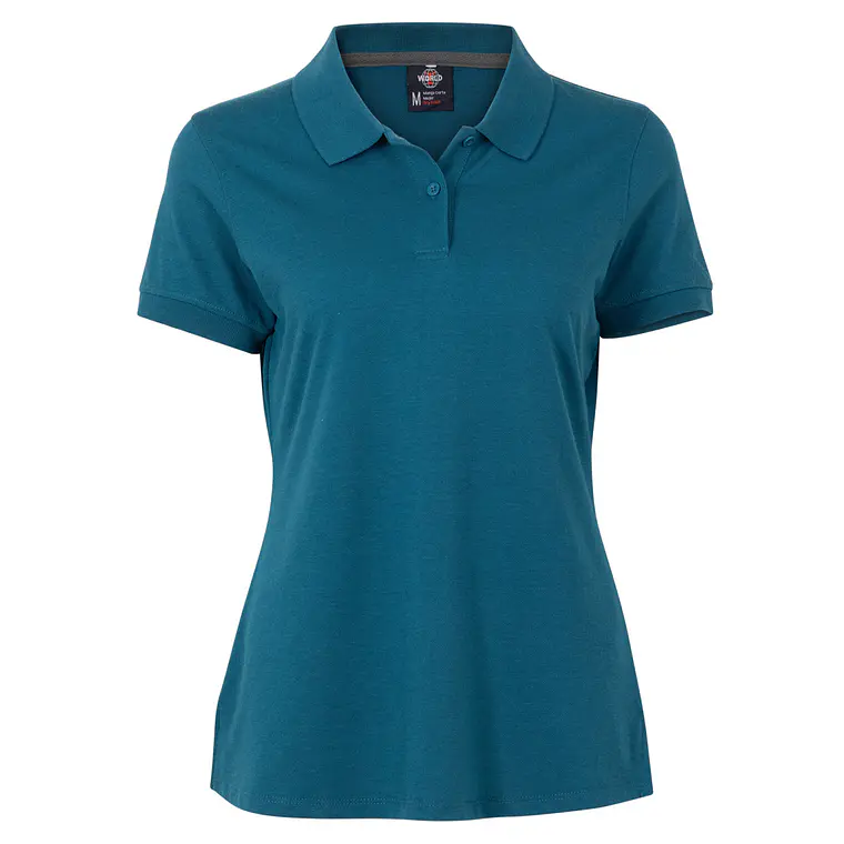 Polera cuello camisero dryfresh manga corta mujer 11