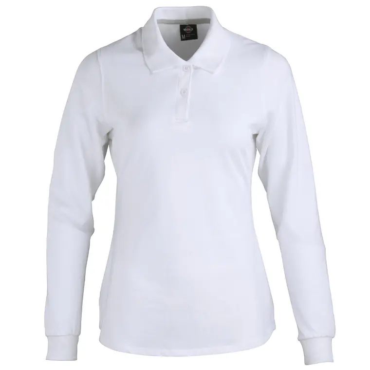 Polera cuello camisero dryfresh manga larga mujer 1