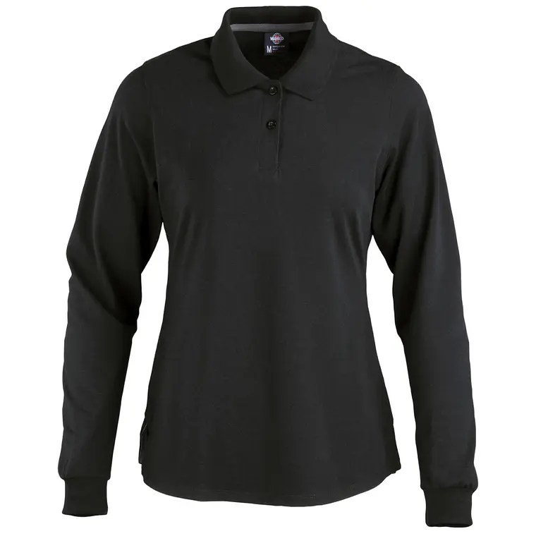 Polera cuello camisero dryfresh manga larga mujer 3