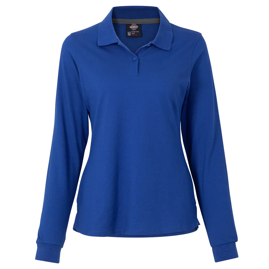 Polera cuello camisero dryfresh manga larga mujer 9