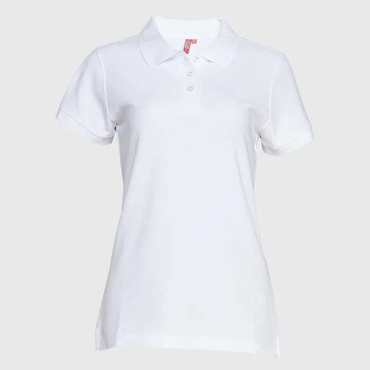 Polera pique  manga corta mujer 1