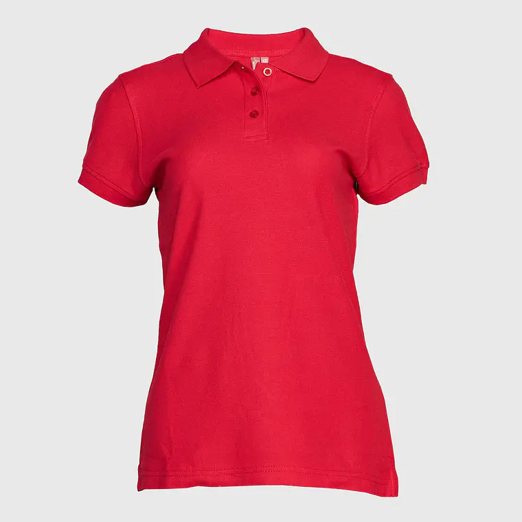 Polera pique  manga corta mujer 7