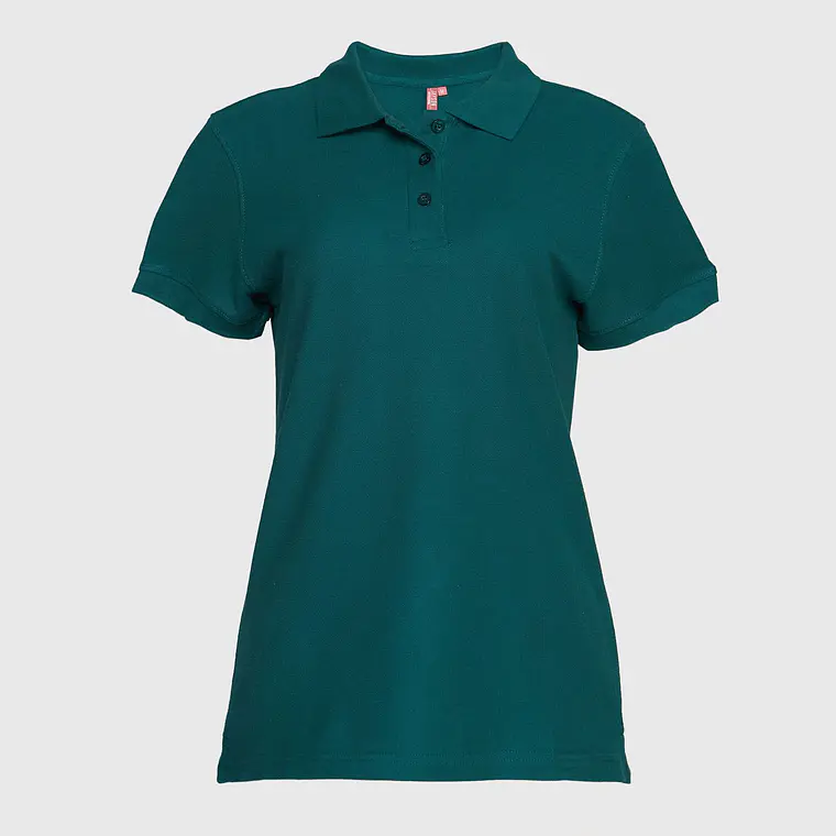 Polera pique  manga corta mujer 19