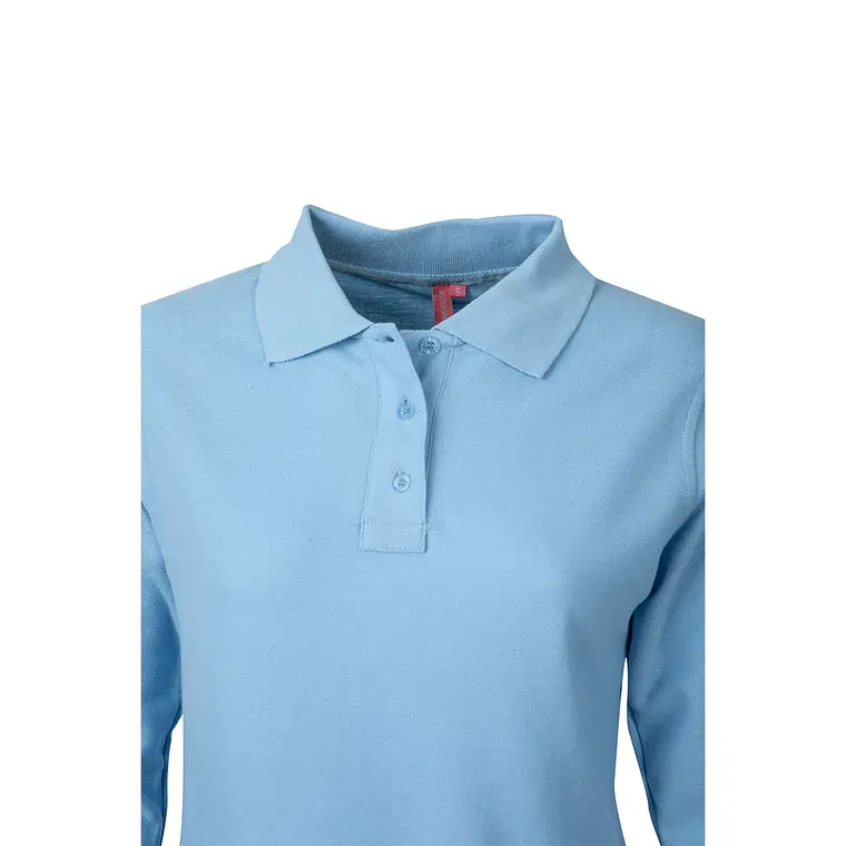 Polera pique manga larga mujer 26