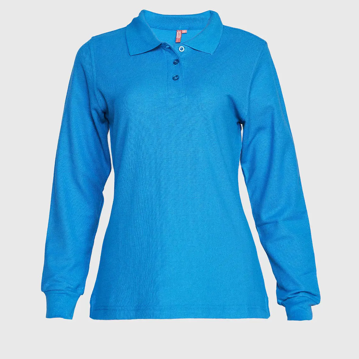 Polera pique manga larga mujer 13