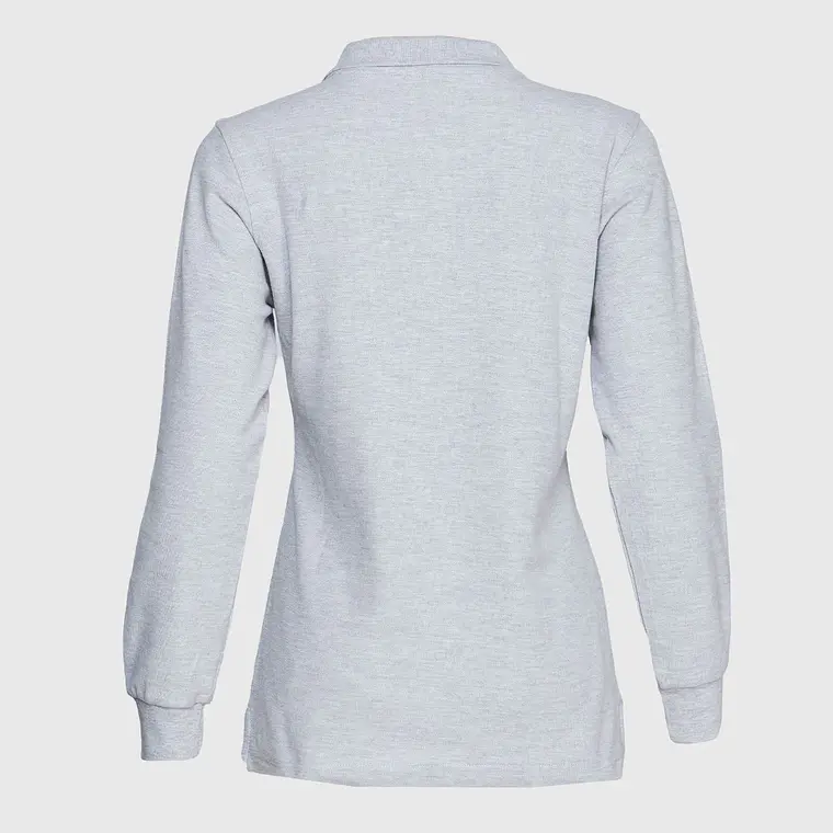 Polera pique manga larga mujer 12