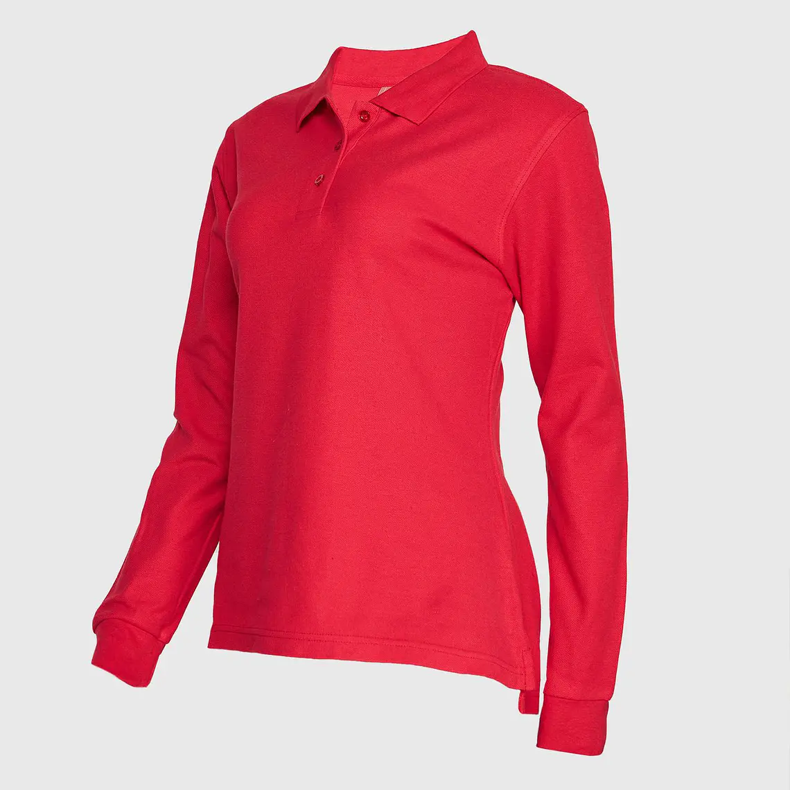 Polera pique manga larga mujer 8