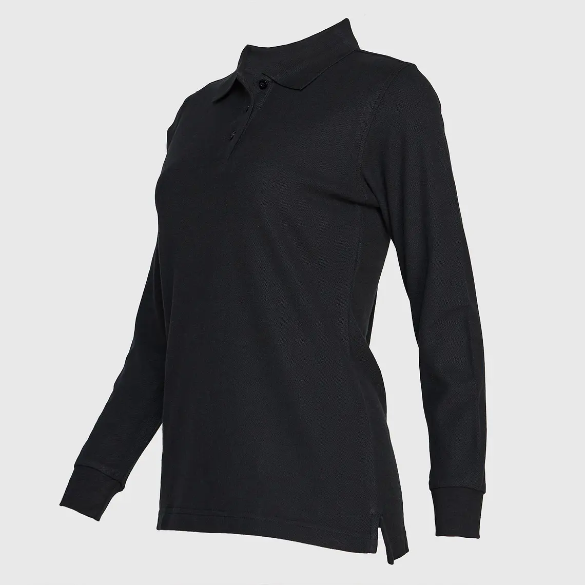 Polera pique manga larga mujer 5