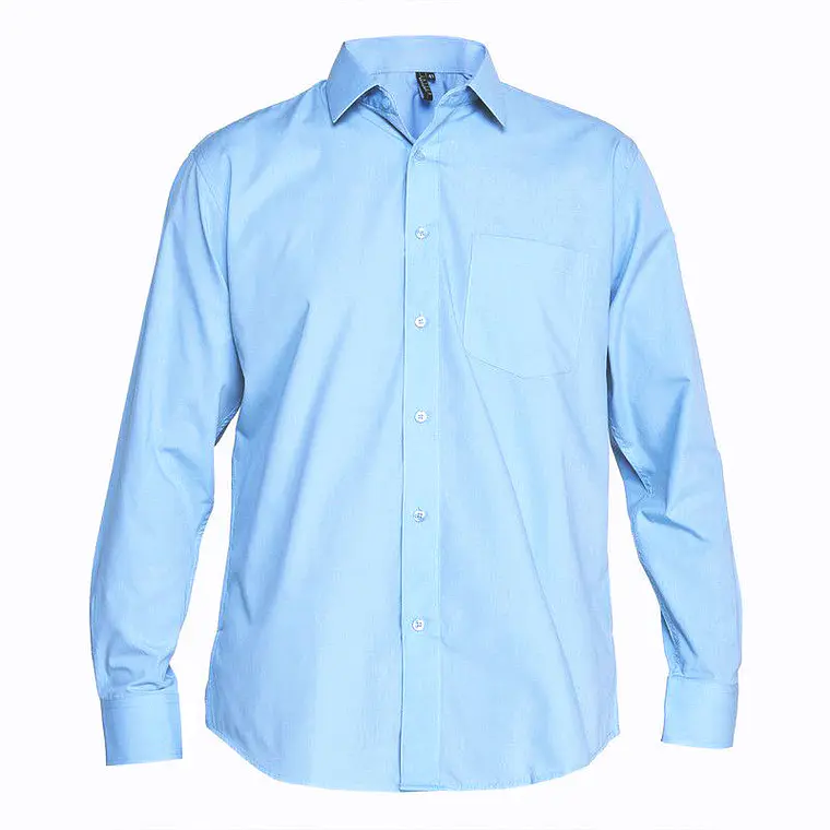 Camisa trevira manga larga hombre 4