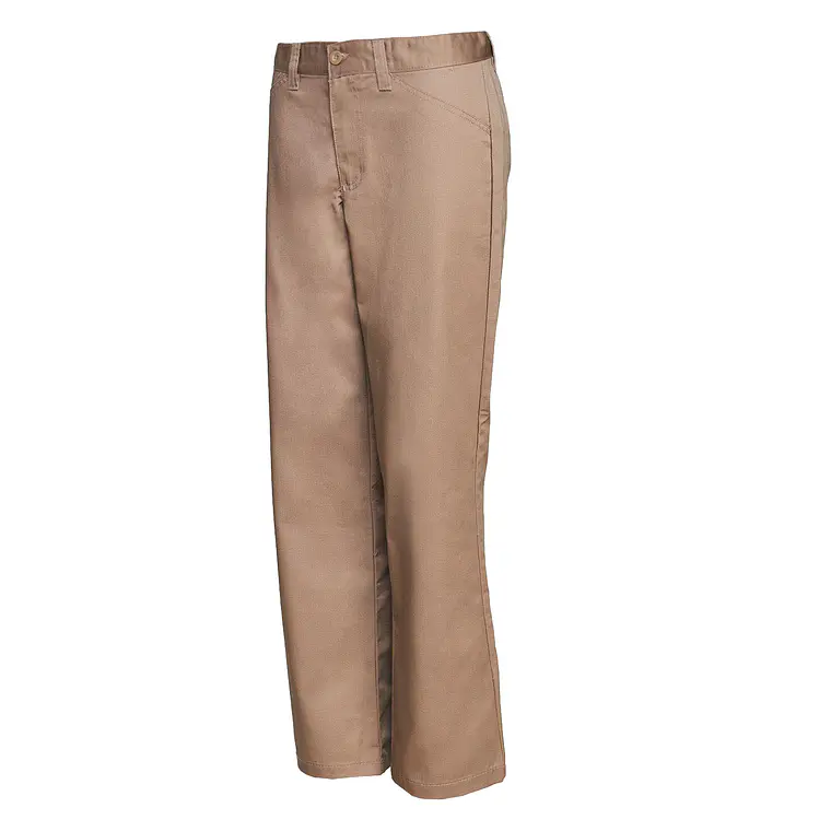 Pantalón clásico de gabardina mujer 13
