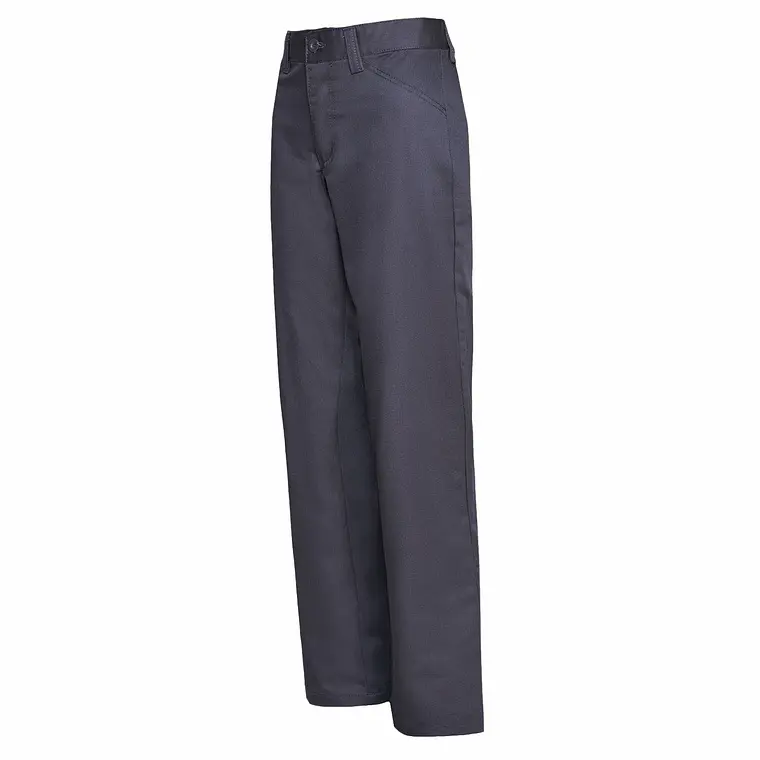 Pantalón clásico de gabardina mujer 18