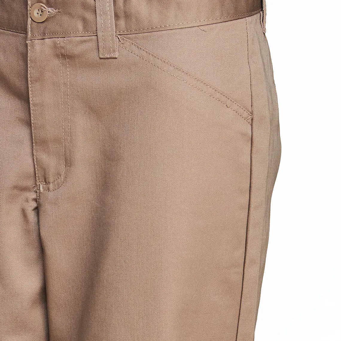 Pantalón clásico de gabardina mujer 14