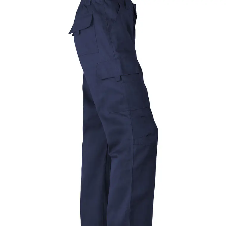Pantalón cargo gabardina unisex 5
