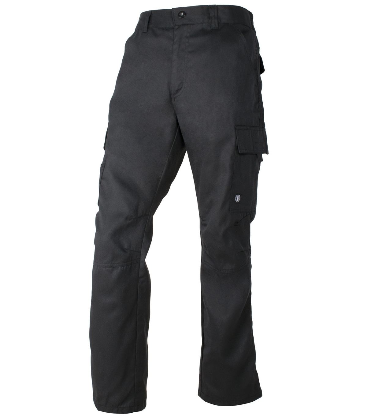 Pantalón Gabardina Cargo Negro Hombre - 40