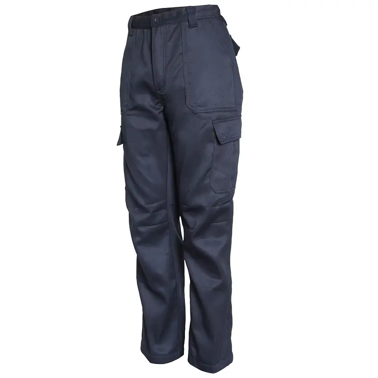 Pantalón cargo gabardina con forro polar unisex 5
