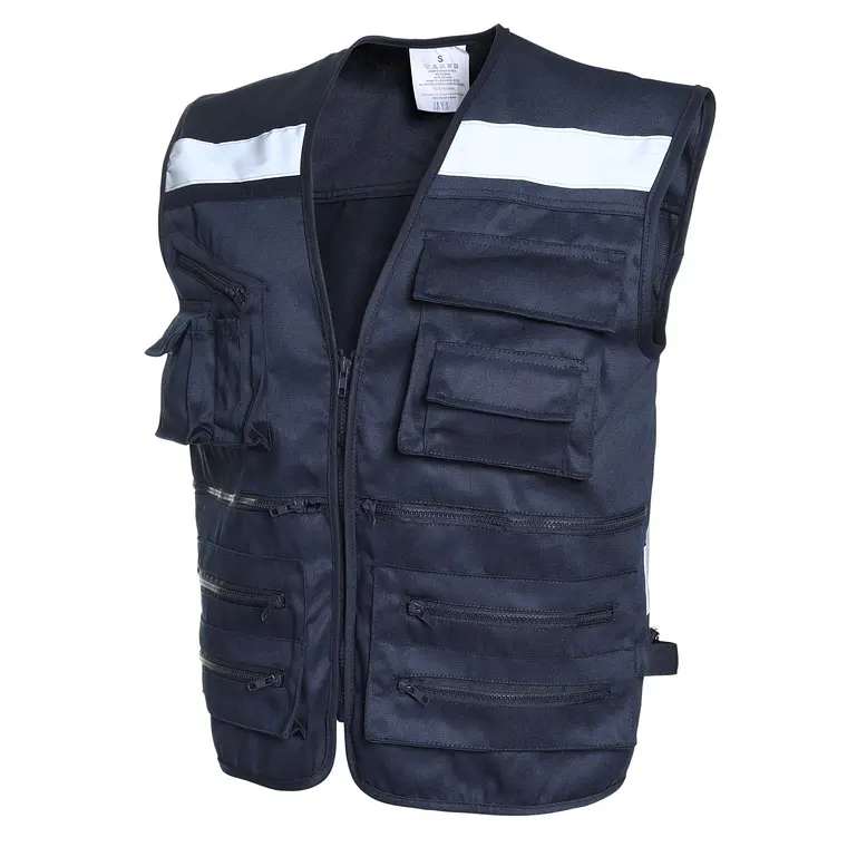 Chaleco geólogo bolsillos poplin 8