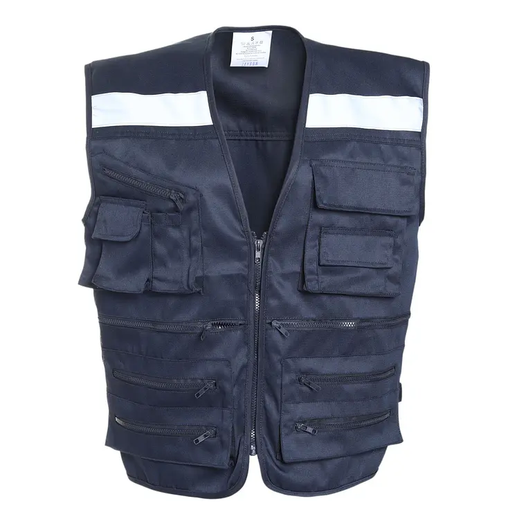 Chaleco geólogo bolsillos poplin 7