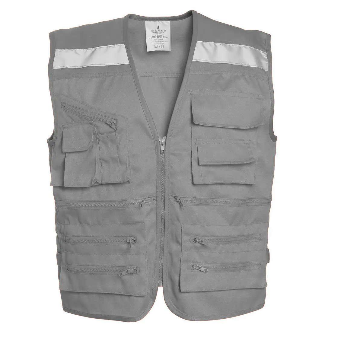 Chaleco geólogo bolsillos poplin 13