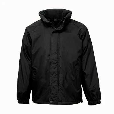 Parka básica forro polar hombre