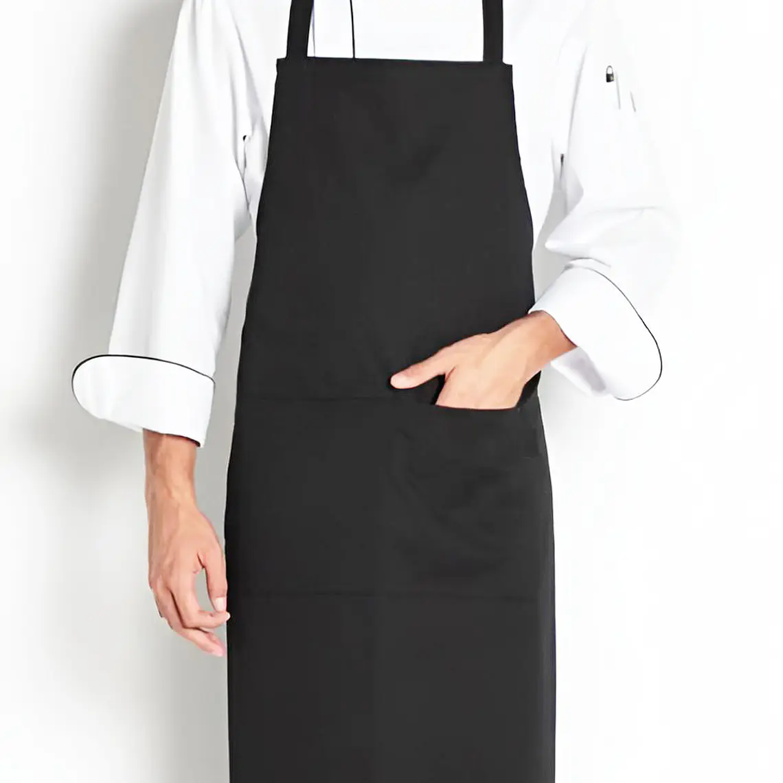 Pechera gabardina con bolsillo unisex 2