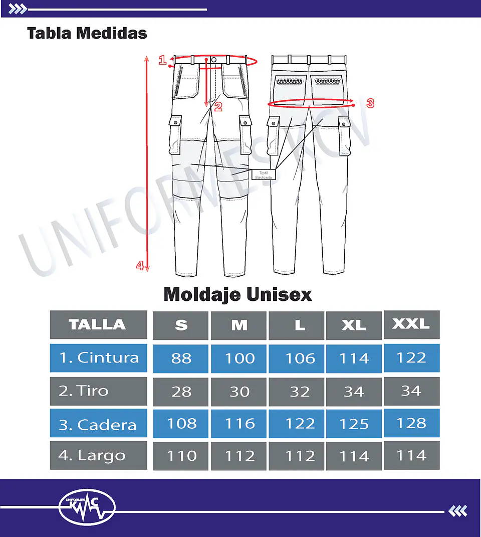 Pantalon Prehospitalario Cargo de Turno Largo – Rendimiento real para jornadas exigentes 4