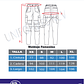 Pantalón Cargo Antifluido Femenino - Miniatura 9