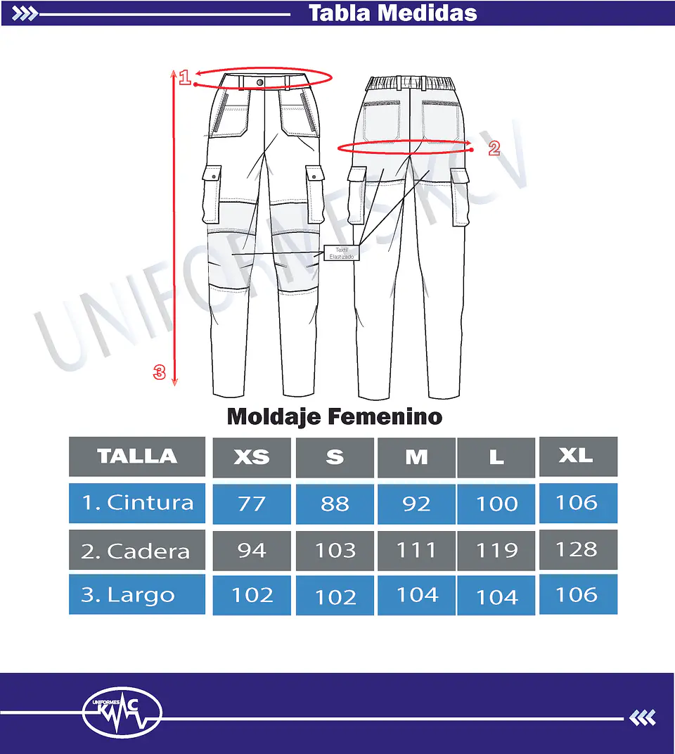 Pantalon Prehospitalario Cargo Turno Largo Femenino – Rendimiento real para jornadas extensas 4