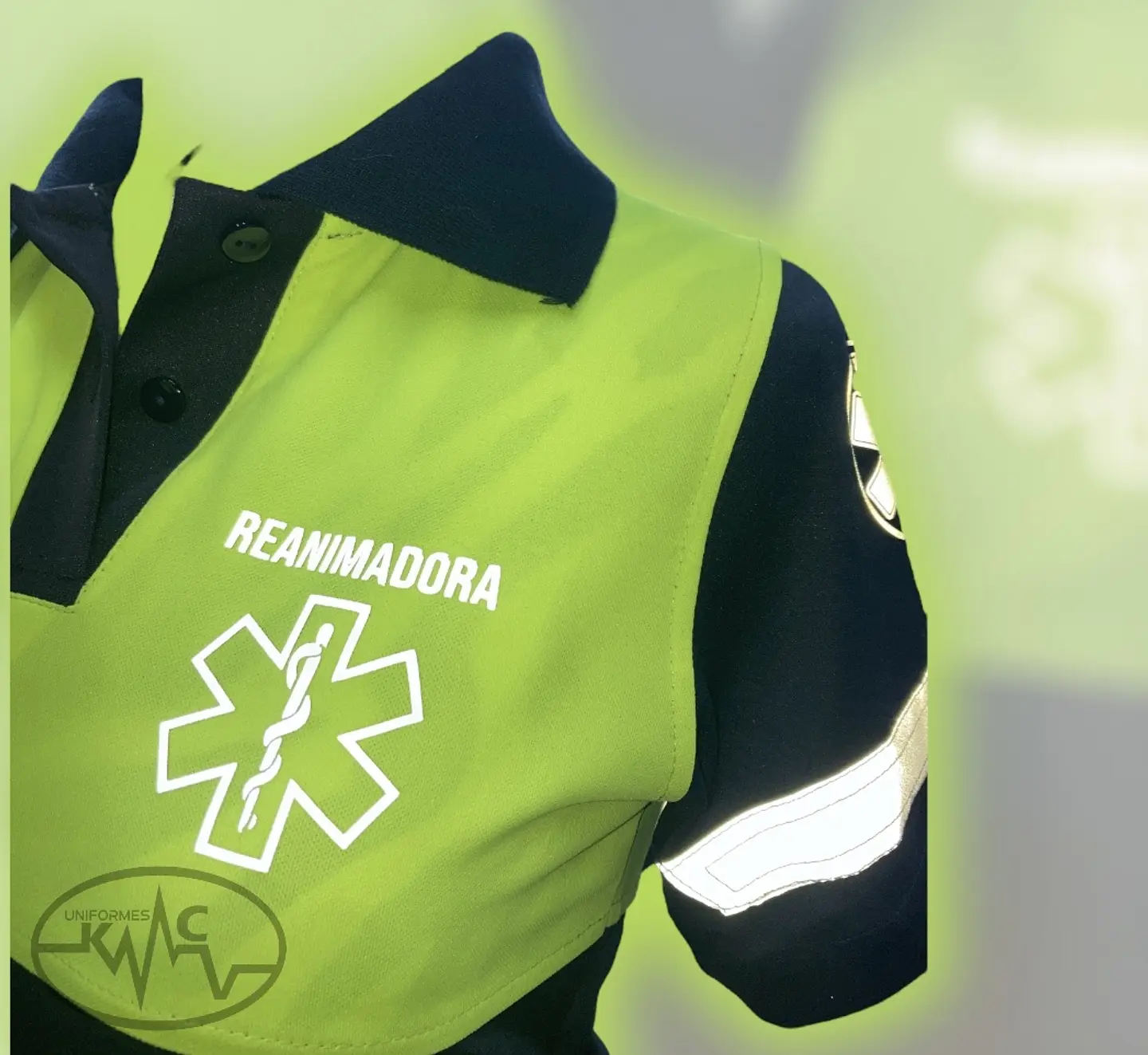 Polera Bicolor Femenina Amarillo Fluor 4
