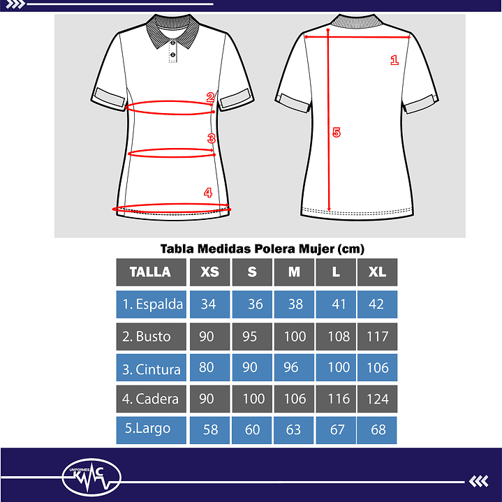 Polera Bicolor Femenina Azulina Manga Corta 4