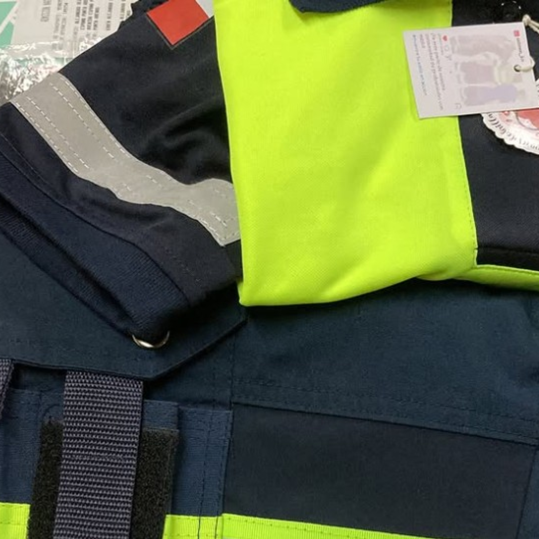 Polera Bicolor Amarillo Masculina 2