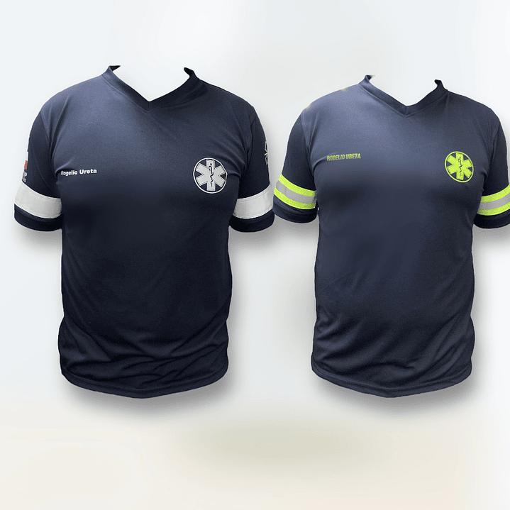 Polera Hombre cuello V 1