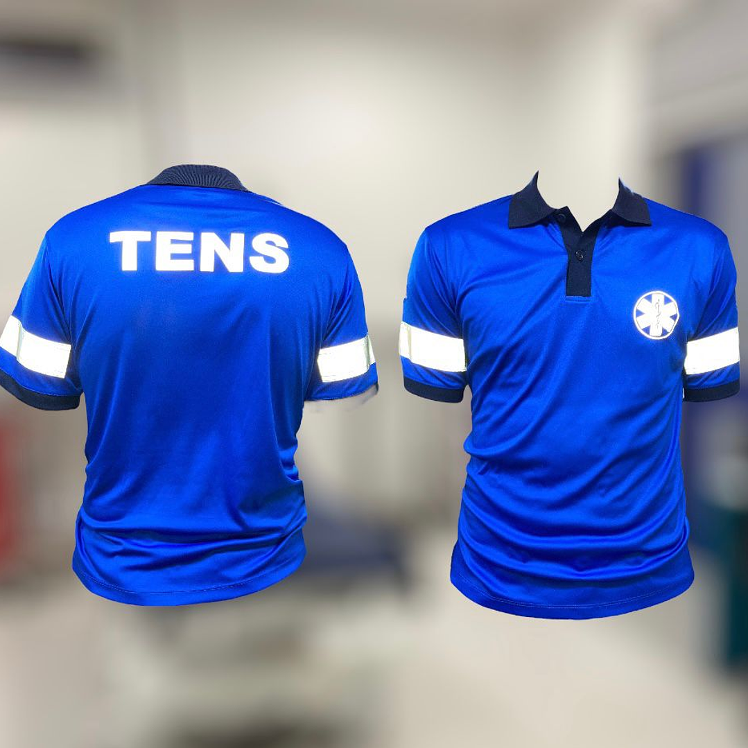 Polera Masculina Cuello y Botón 3