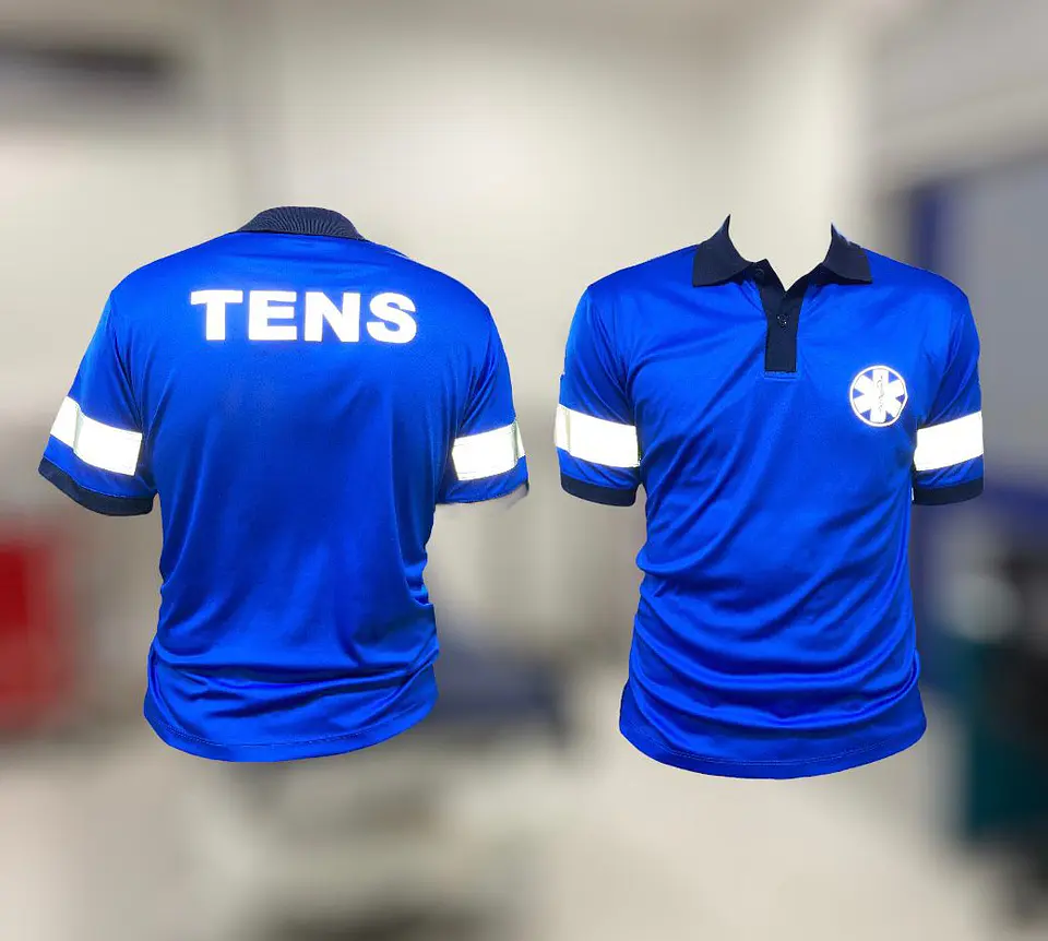 Polera Masculina Cuello y Botón 3