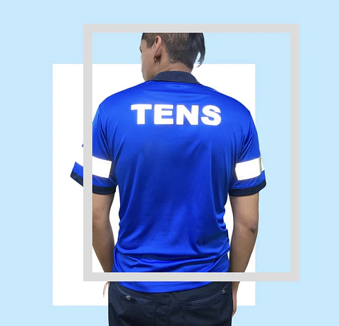 Polera Masculina Cuello y Botón