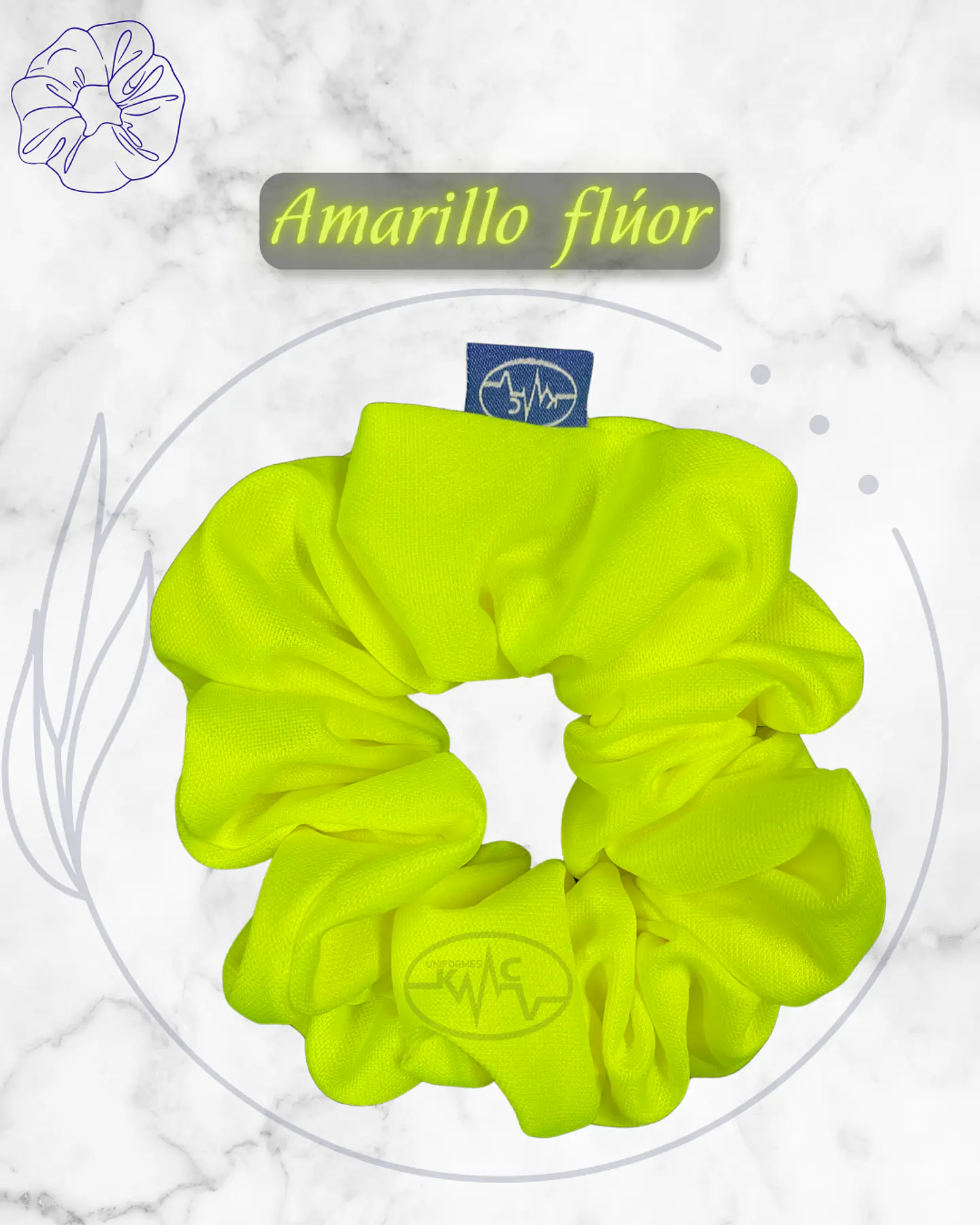 Scrunchie Rescate Fluor 2