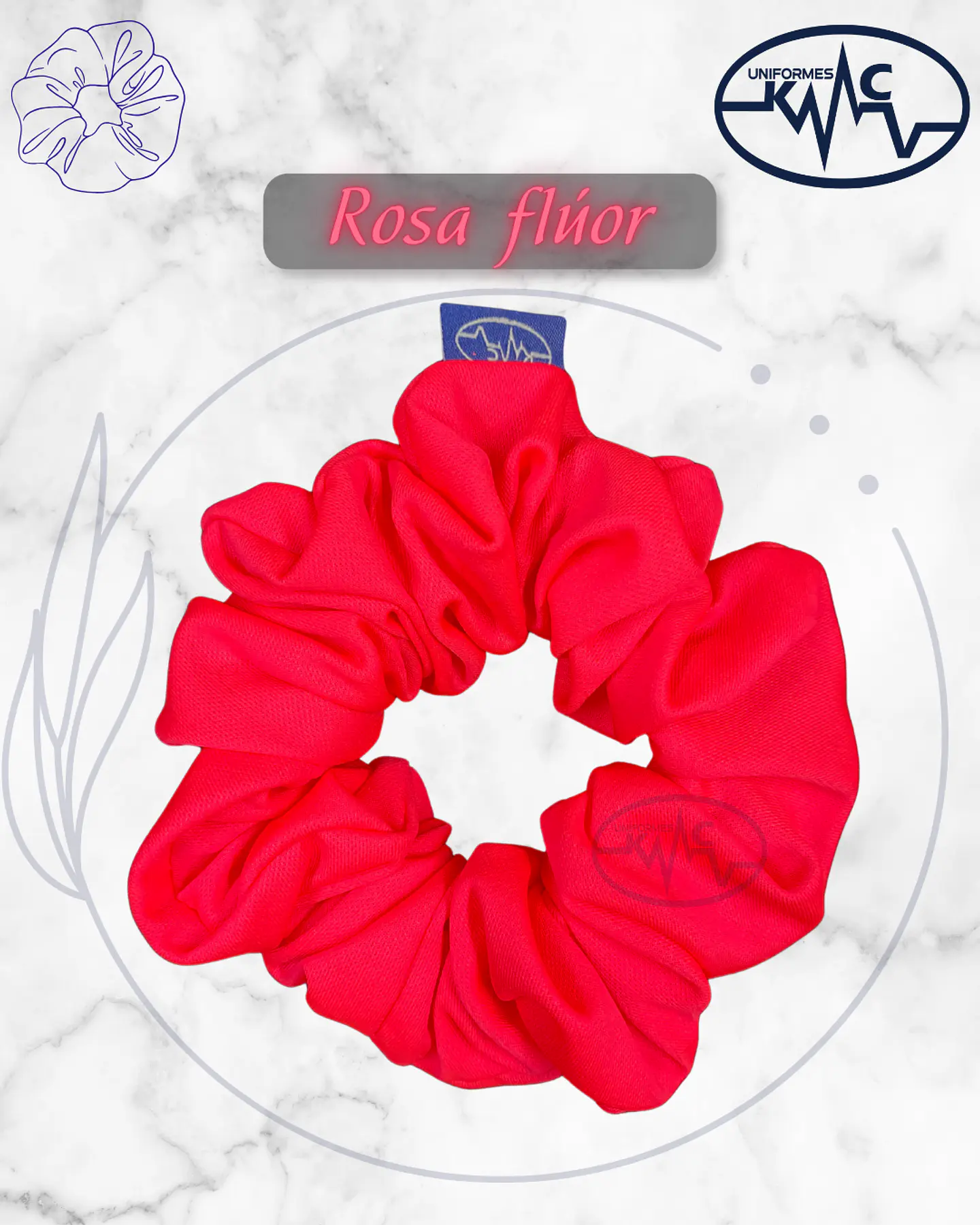 Scrunchie Rescate Fluor 3