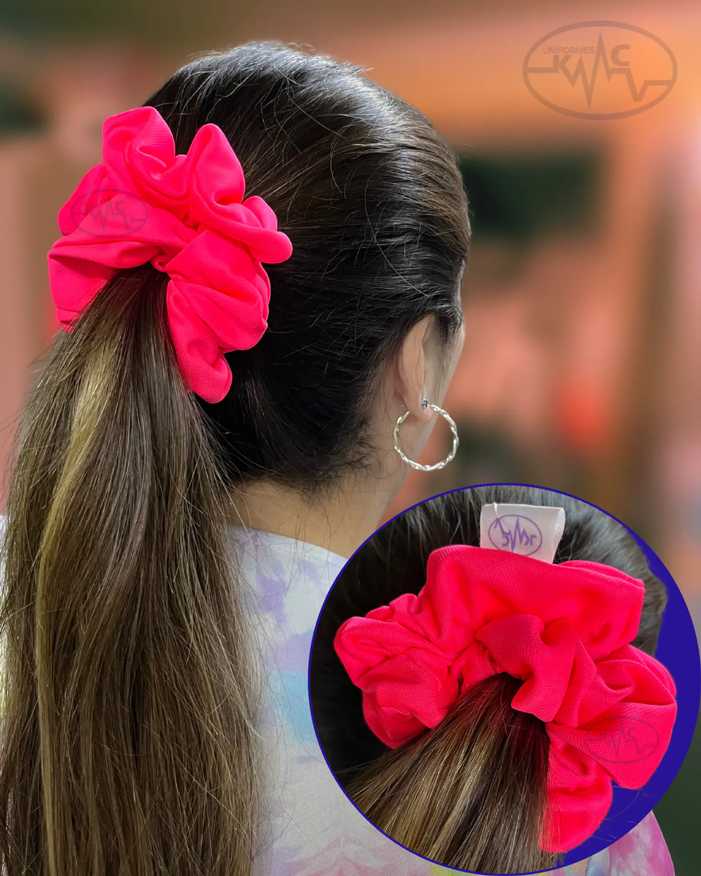 Scrunchie Rescate Fluor 9