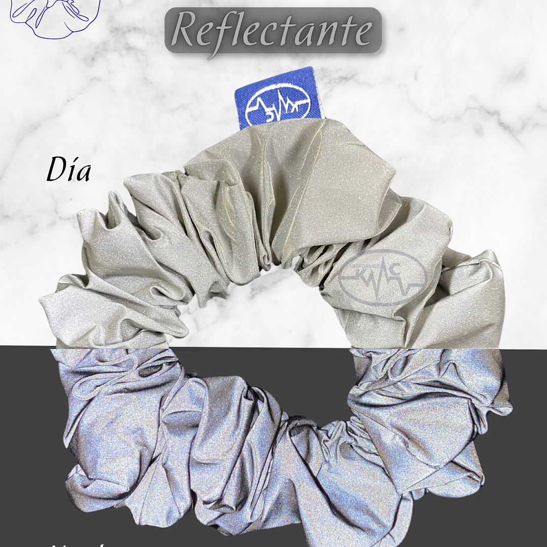 Scrunchies Reflectivo 1