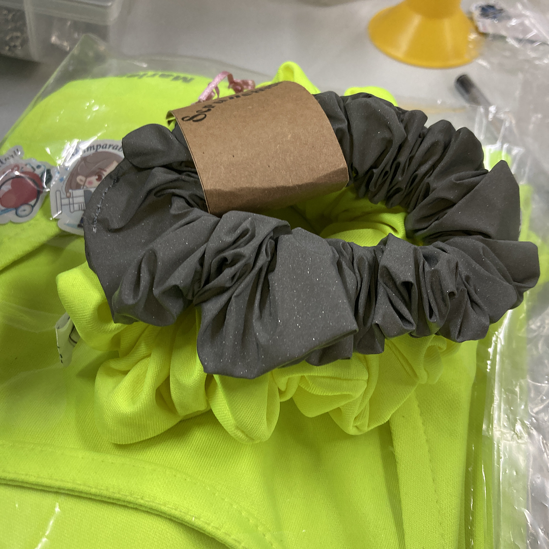 Scrunchies Reflectivo 4