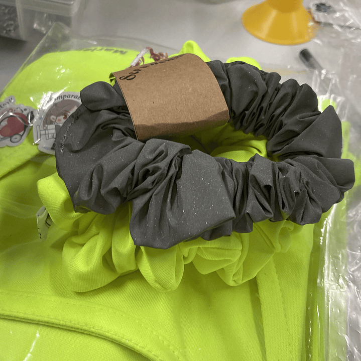 Scrunchies Reflectivo 4