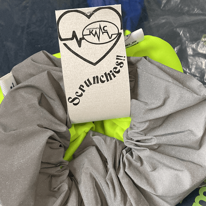Scrunchies Reflectivo 6