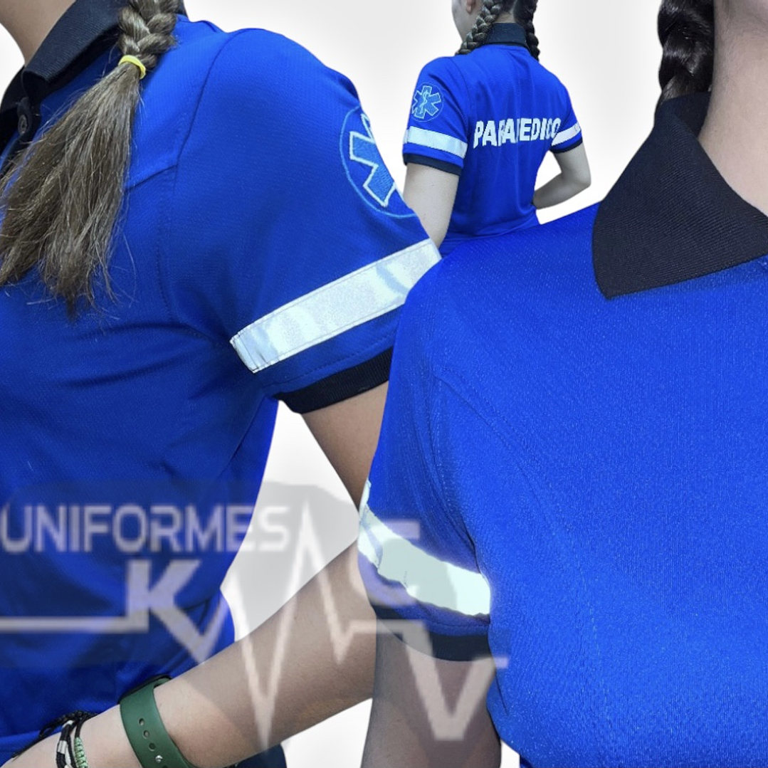 Polera Cuello y Botón Femenina 1