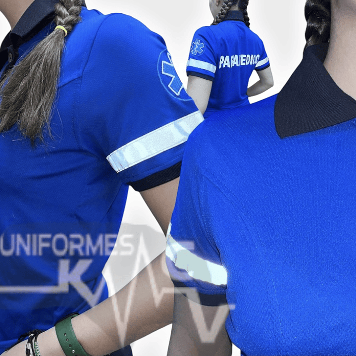 Polera Cuello y Botón Femenina 1