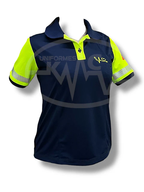 Polera Bicolor Prehospitalaria  modelo Osler